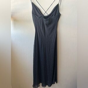 Zara Elegant Black Evening Dress